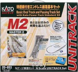 KATO N Gauge M2 Endless with Standby Line Basic Set Master 2 20-853 Model Train