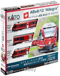 KATO N Gauge Rate Railway Abe8/12 Allegra 10-1273 Railway model train