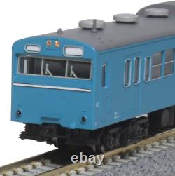 KATO N Gauge Series 103 Sky Blue 4-Car Set 10-1743A Model Train