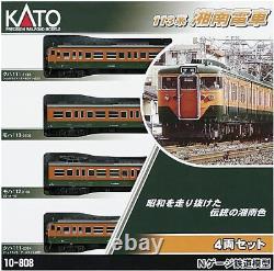 KATO N Gauge Series 113 Shonan Train 4-Car Set 10-808 Model Train