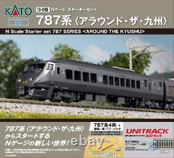 KATO N Gauge Starter Set 787series Around the Kyushu 10-015 Model Train Unitrack