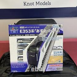 KATO N Gauge Starter Set E353 Azusa Kaiji 10-010 Model Train Unitrack Power Pack