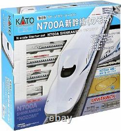 KATO N Gauge Starter Set N700A Shinkansen Nozomi 10-019 Model Train new