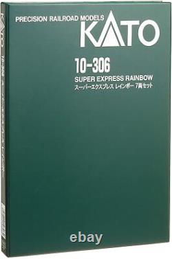 KATO N Gauge Super Express Rainbow 7-Car Set 10-306 Model Train Passenger Car