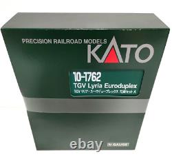 KATO N Gauge TGV Lyria Euroduplex 10-Car Set 10-1762 Model Train TEE From Japan