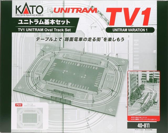 Kato N Gauge Tv1 Unitram Basic Set 40-811 Railroad Model Train Japan