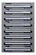 Kato N Gauge 0-2000 Shinkansen Hikari Kodama 8car Add-on Set 10-1701 Model Train