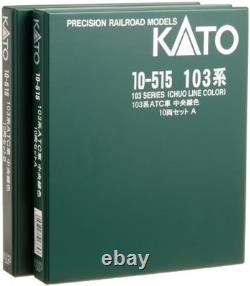 KATO N gauge 103-Series ATC Car Chuo Line Color 10cars Set 10-515 Model Train KATO N gauge 103-Series ATC Car Chuo Line Color 10cars Set 10-515 Model Train