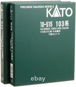 KATO N gauge 103-Series ATC Car Chuo Line Color 10cars Set 10-515 Model Train