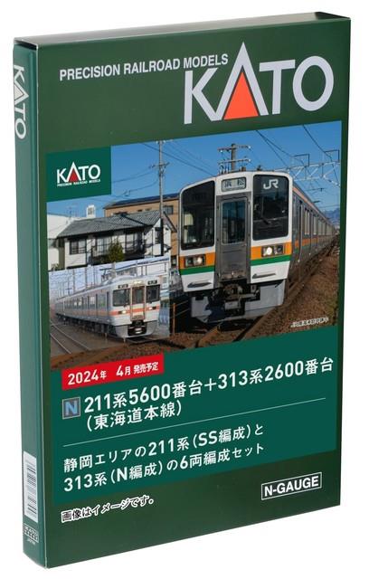 Kato N Gauge 211series 5600+313series 2600 Tokaido Main-line 10-1862 Model Train