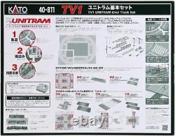 KATO N gauge 40-811 TV1 Unitram Basic Set Railroad Model Rail Set New