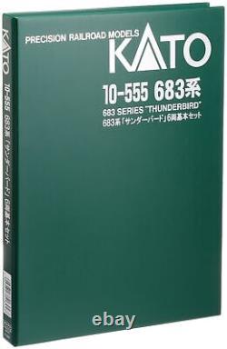 KATO N gauge 683 series Thunderbird Basic 6-car set 10-555 Railway model train KATO N gauge 683 series Thunderbird Basic 6-car set 10-555 Railway model train