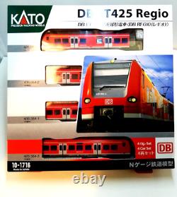 KATO N gauge DB ET425 type suburban train DB REGIO 4-car set 10-1716 Model train KATO N gauge DB ET425 type suburban train DB REGIO 4-car set 10-1716 Model train