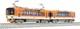 Kato N Gauge Eizan Electric Railway 900 Series Kirara Orange 10-1472 Model Train