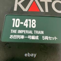 KATO N gauge Imperial Train No. 1 5car Set 10-418 Model Train Carriage Car Japan
