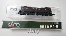 KATO N gauge JNR EF16 3063 Model Train Railroad Electric Locomotive Japan