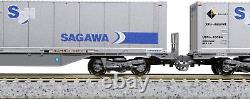 KATO N gauge M250 Super Rail Cargo U50A Container Loading-B 10-1723 Model Train