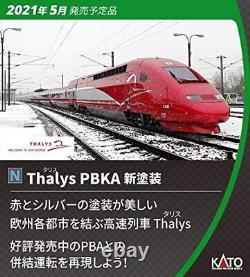 KATO N gauge Thalys PBKA New Paint 10cars Set 10-1658 Model Train Red Railway KATO N gauge Thalys PBKA New Paint 10cars Set 10-1658 Model Train Red Railway