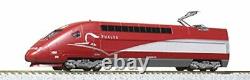 KATO N gauge Thalys PBKA New Paint 10cars Set 10-1658 Model Train Red Railway