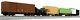 Kato N Gauge Freight Train 6-car Set 10-033 Model Train