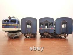 KTM HO Gauge Model Train ED5861 Electric Locomotive and Passenger Car Set #5595c