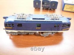 KTM HO Gauge Model Train ED5861 Electric Locomotive and Passenger Car Set #5595c