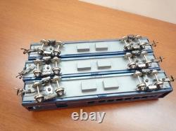 KTM HO Gauge Model Train ED5861 Electric Locomotive and Passenger Car Set #5595c