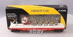 K-Line K691-7402 O Gauge Santa & 9 Reindeer Flatcar #121350 NIB