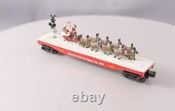 K-Line K691-7402 O Gauge Santa & 9 Reindeer Flatcar #121350 NIB