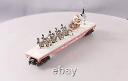 K-Line K691-7402 O Gauge Santa & 9 Reindeer Flatcar #121350 NIB