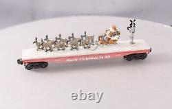 K-Line K691-7402 O Gauge Santa & 9 Reindeer Flatcar #121350 NIB