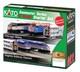 Kato 106-0037 N Gauge Chicago Metra F40ph Diesel Passenger Train Set