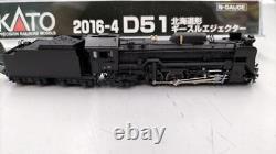 Kato 2016-4 D51 Hokkaido N Gauge Model Train