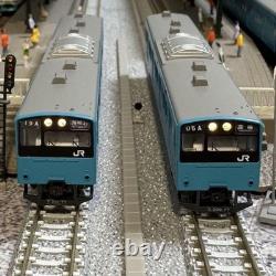 Kato 201 Series Keihanshin Local Line 7-Car Set N Gauge Model Train With