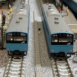 Kato 201 Series Keihanshin Local Line 7-Car Set N Gauge Model Train With