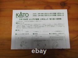 Kato 3-511 Koki 104 18D Container Loading 2-Car Set Ho Gauge Model Train Jr