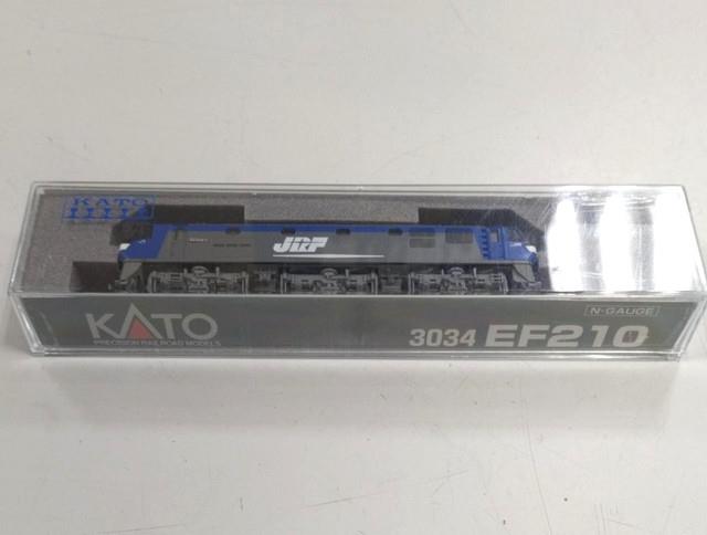 Kato Ef210 N Gauge Model Train 3034 Blue From Japan F/s Used