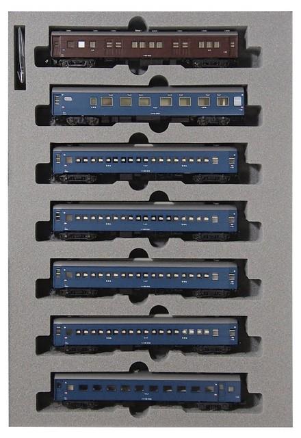 Kato N Gauge Sleeper Express Tsurugi Basic 7-car Set 10-1387 Model Train