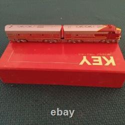 Key Model Trains N Gauge AT&SF painted Brass twin set EMD F3 Circa 1980s