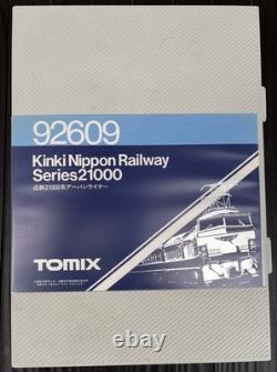 Kintetsu 21000 Series N Gauge Model Train 6-Car Set Used, Missing Pantographs