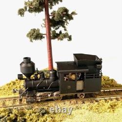 Kiso Forest Railway B1 Locomotive Tsubomi-Do Ho 16.5Mm Gauge Model Train Rear