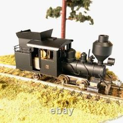 Kiso Forest Railway B1 Locomotive Tsubomi-Do Ho 16.5Mm Gauge Model Train Rear