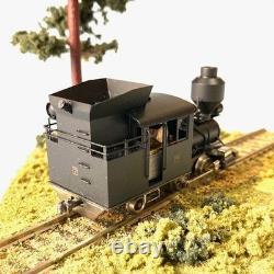 Kiso Forest Railway B1 Locomotive Tsubomi-Do Ho 16.5Mm Gauge Model Train Rear