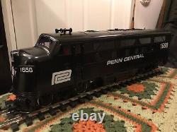 LGB 21570 F7 Locomotive PENN CENTRAL runs smooth! G scale gauge Aristocraft