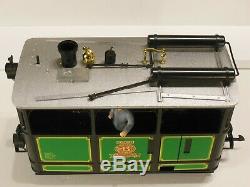 LGB G GAUGE 2150 Elias Steam Tram Locomotive No 13 Green livery with lights. Bxd