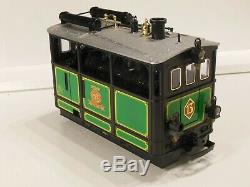 LGB G GAUGE 2150 Elias Steam Tram Locomotive No 13 Green livery with lights. Bxd