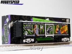 LIONEL BEETLEJUICE 1988 LIGHTED BOXCAR O GAUGE train illuminated box car 2528010