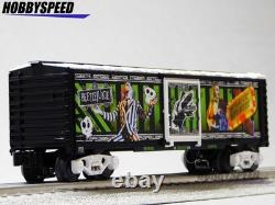LIONEL BEETLEJUICE 1988 LIGHTED BOXCAR O GAUGE train illuminated box car 2528010