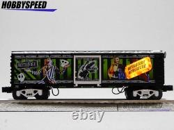 LIONEL BEETLEJUICE 1988 LIGHTED BOXCAR O GAUGE train illuminated box car 2528010