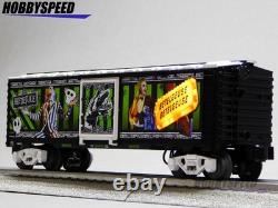 LIONEL BEETLEJUICE 1988 LIGHTED BOXCAR O GAUGE train illuminated box car 2528010